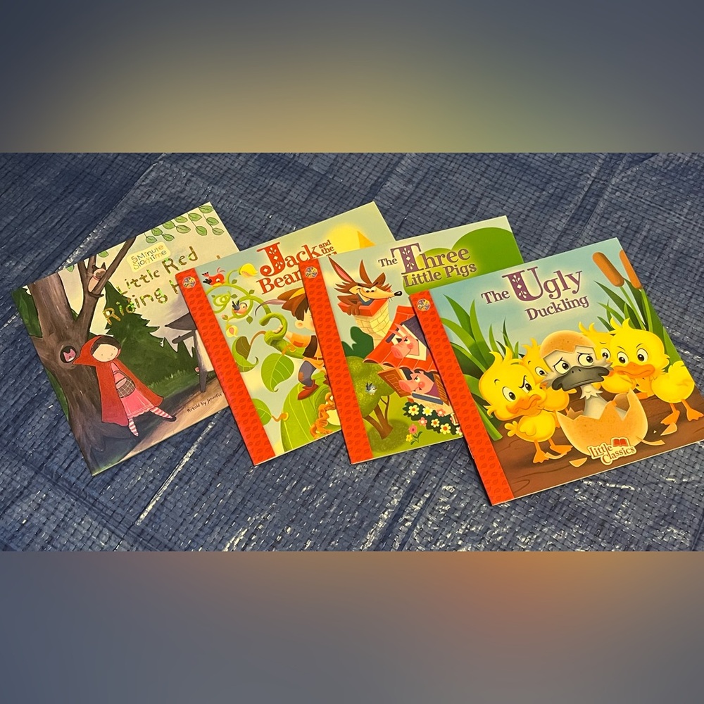 🌟❣️4/$10❣️🌟NWOT Children's Storybook Bundle 4 books
